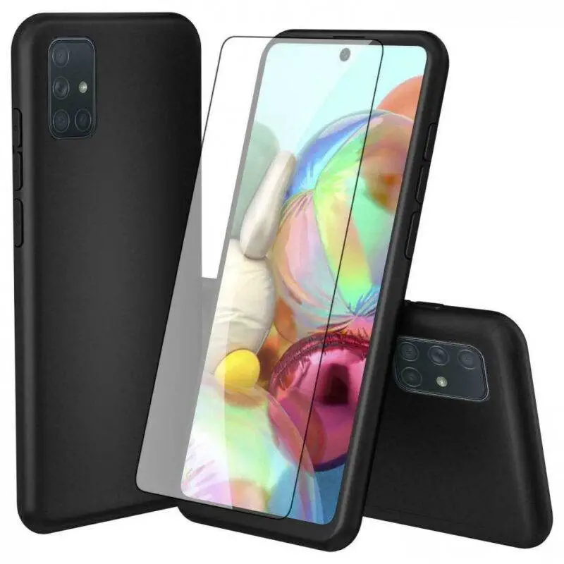 Husa 360 pentru Samsung A51, Negru