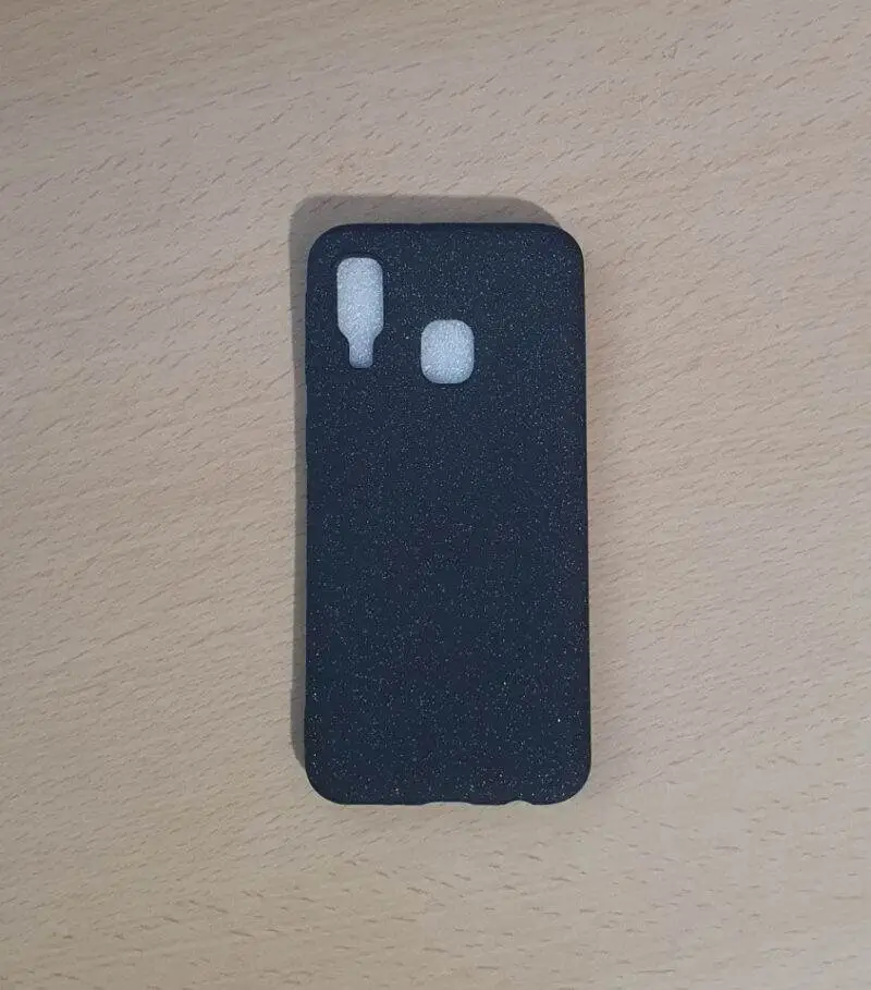 Husa TPU Flash Oil pentru Samsung A40, Negru