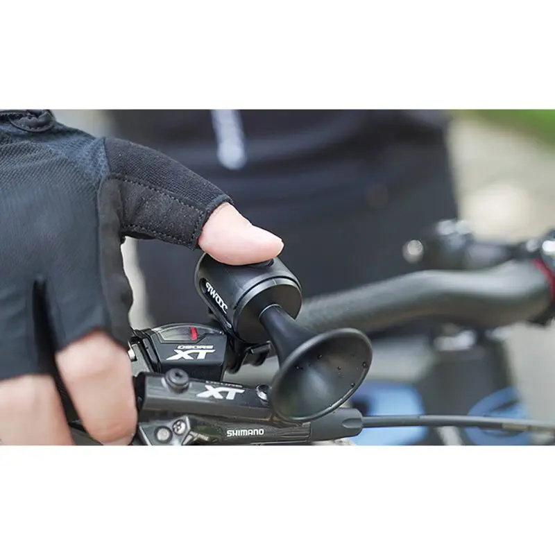 Claxon electric pentru bicicleta, Flippy, rezistent la apa, 120 dB, negru - imagine 3